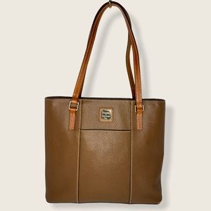 Dooney and Bourke Tan Brown Lexington Tote